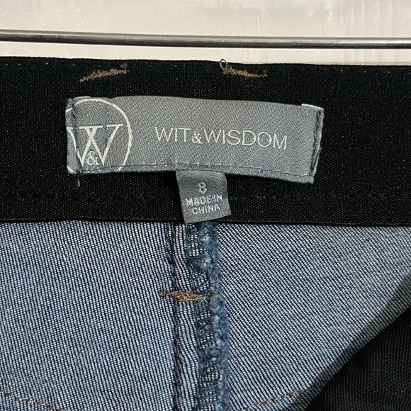 WIT & WISDOM Brittany Mid-Rise Itty Bitty Boot Jeans - Picture 9 of 11